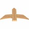 Ekena Millwork Bellingham Timber Gable Bracket, Western Red Cedar, 36"W x 21"H x 1 1/2"D x 5 1/2"F, 14/12 Pitch GBW036X21X0206BEL00SWR - alternate 2